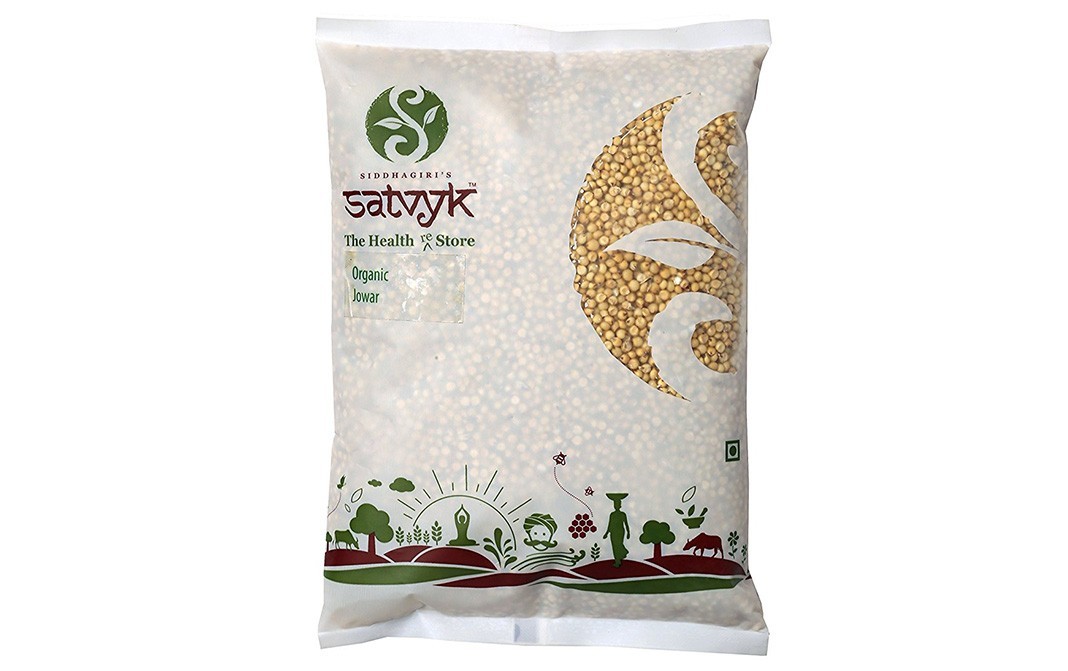 Siddhagiri's Satvyk Organic Jowar    Pack  1 kilogram